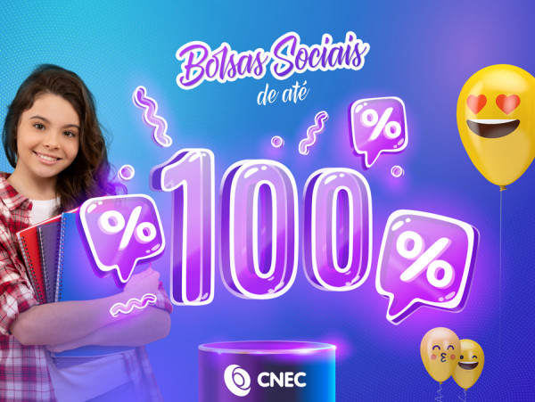 CNEC oferta mais de 1000 bolsas sociais de até 100%