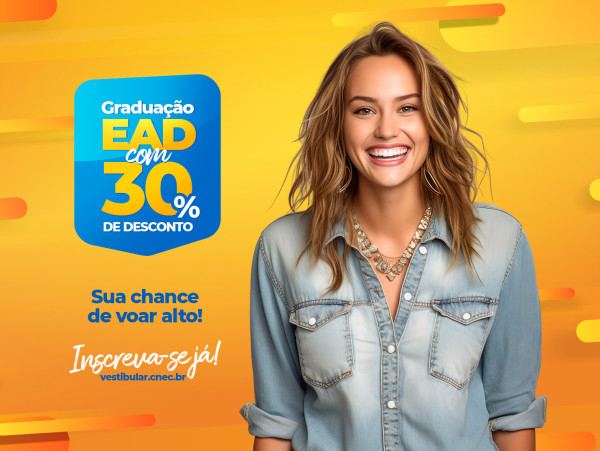 Realize seu sonho de fazer graduação com a EaD CNEC!