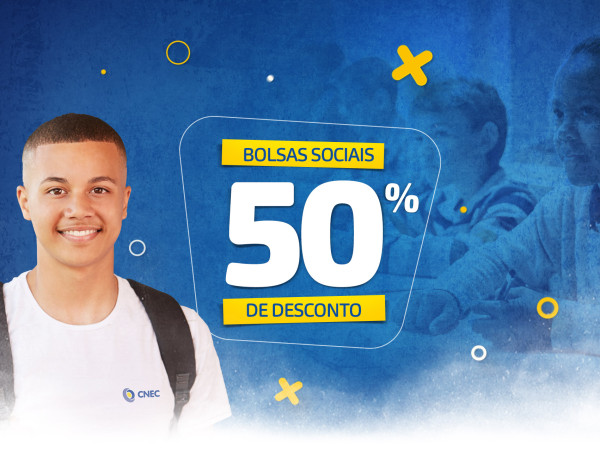 Bolsas sociais de 50% para a Educação Básica