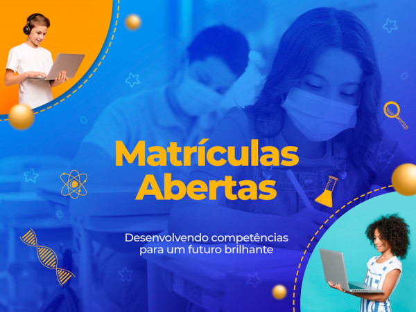 Matrículas Abertas para 2022